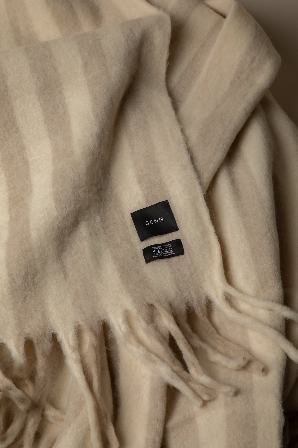 LINEA WOOL BLEND THROW