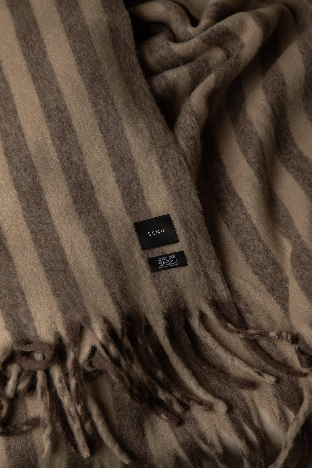 LINEA WOOL BLEND THROW
