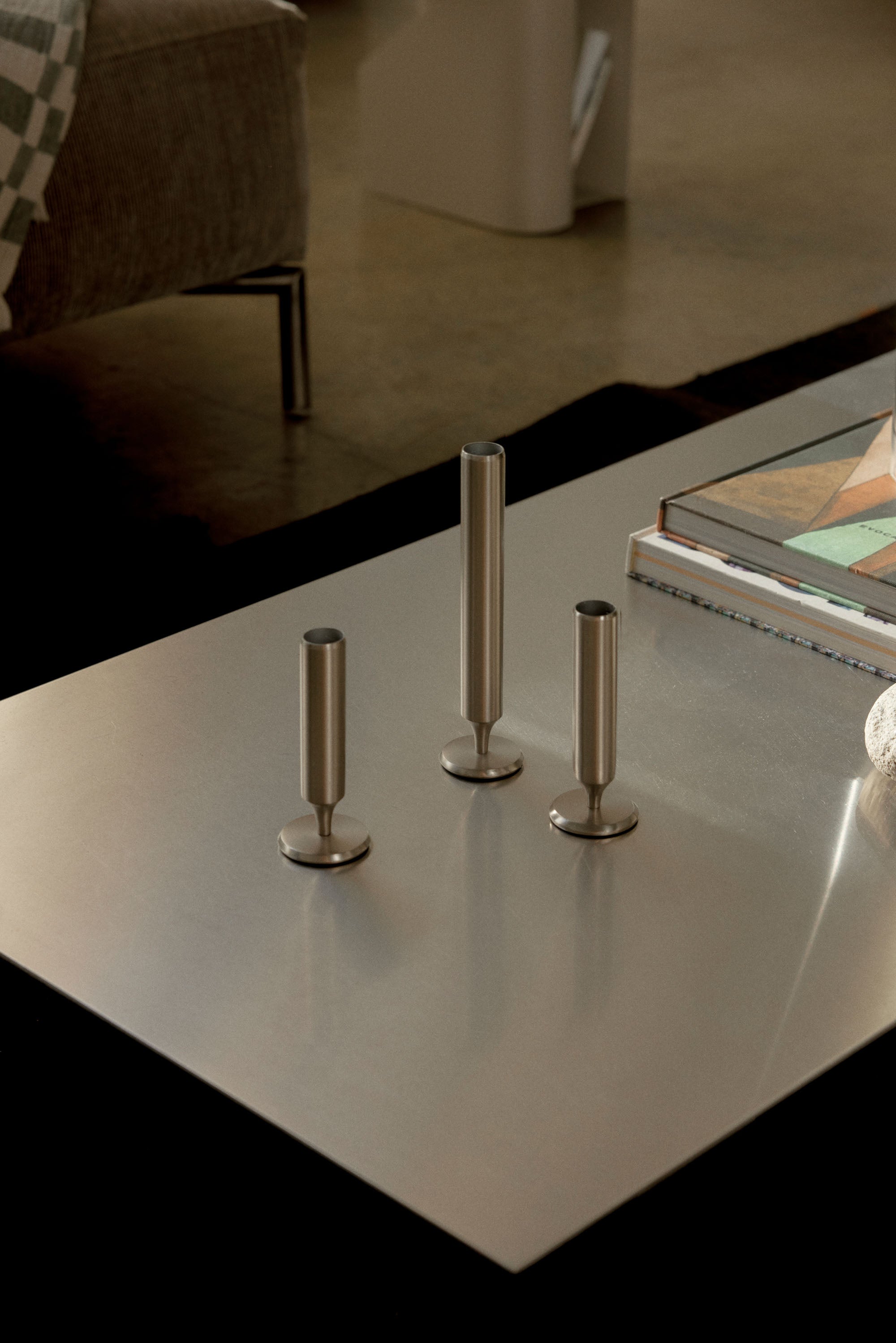 LARGE PILIER TAPER CANDLE HOLDER