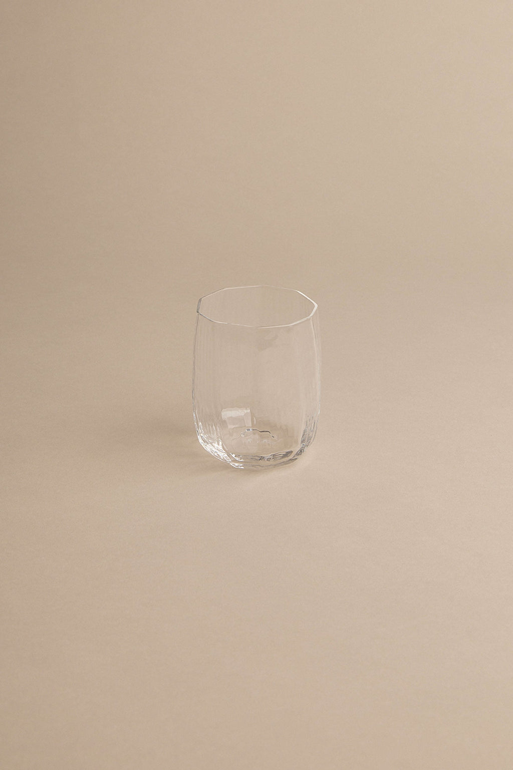 SCULPT TUMBLER GLASS