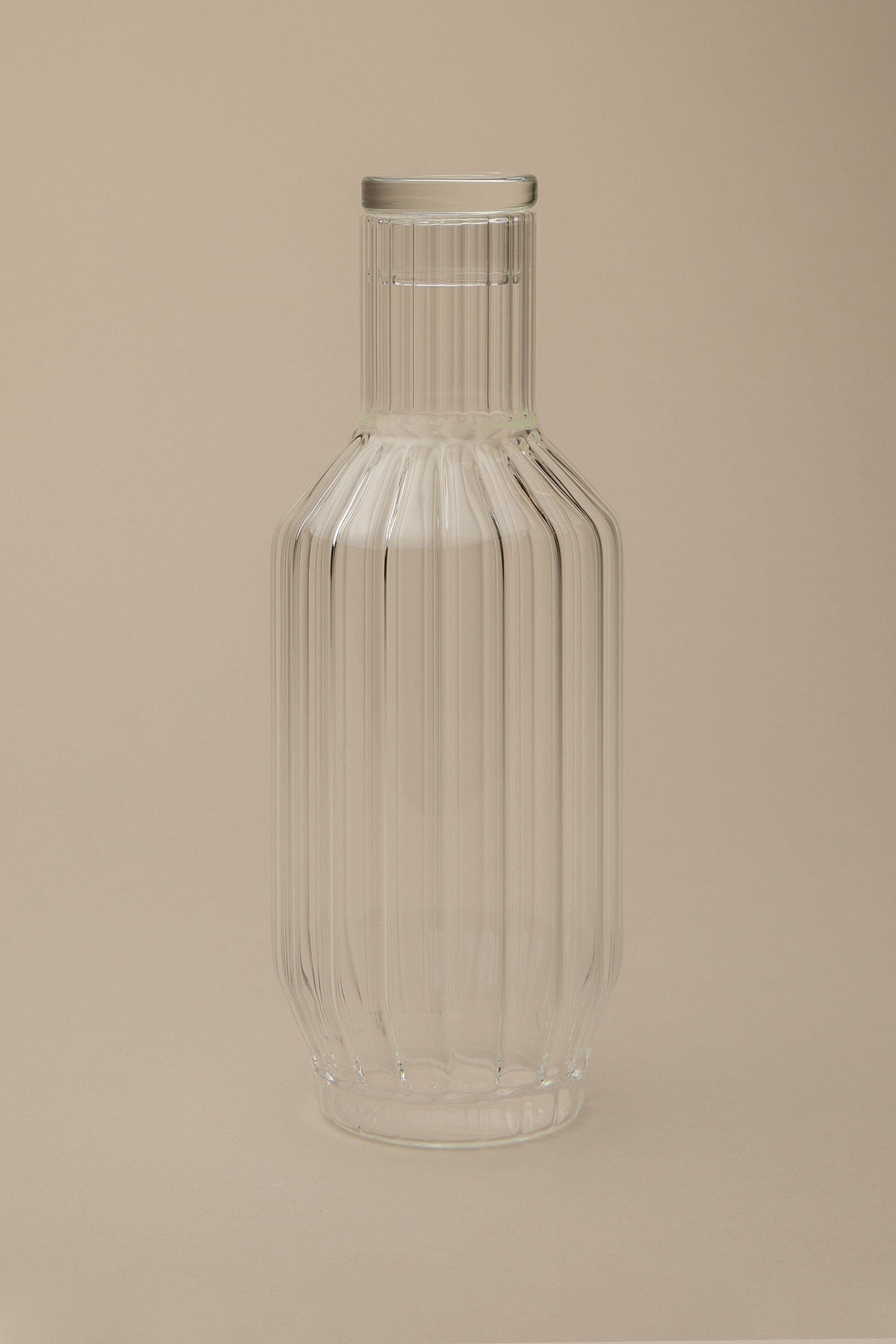 FLUTED CARAFE