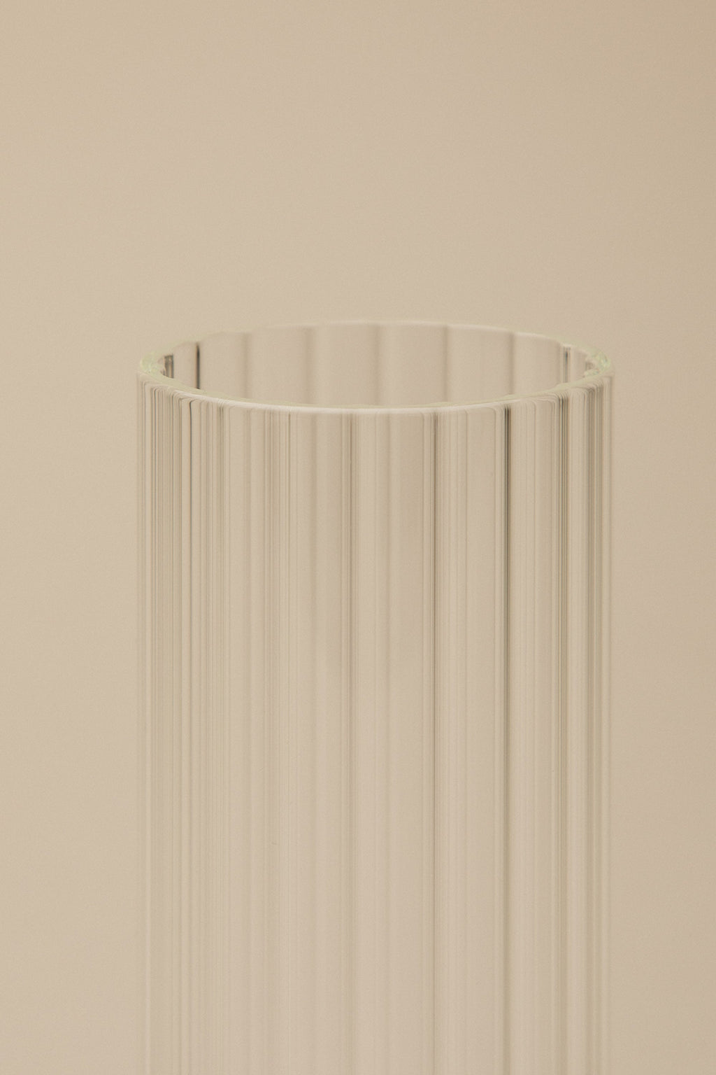 FLUTED COOLER GLASSES, SET OF 2