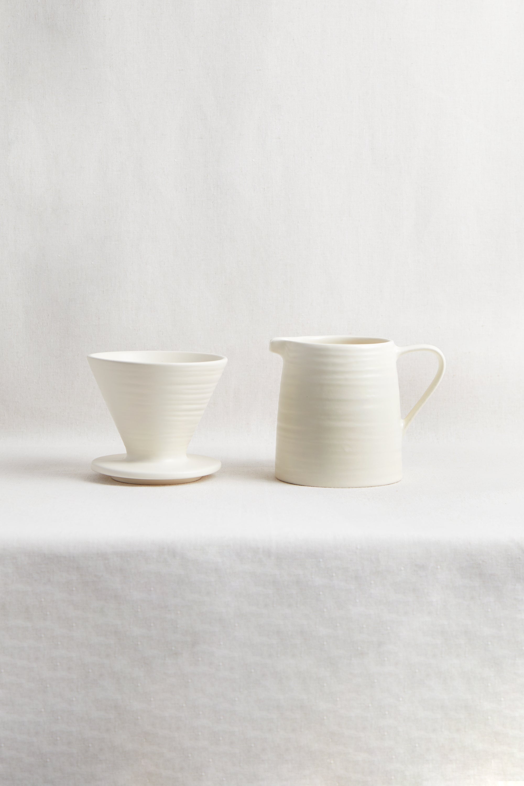 STONEWARE POUR-OVER COFFEE MAKER